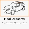 PORTATUTTO RENAULT CLIO IV SPORTER DAL 2016 AL 2019 RAILS BARRE ALLUMINIO PIU BOX 430LT COLORE CARBON LOOK